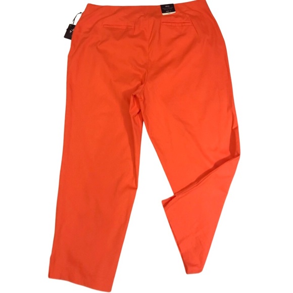 Ava & Viv Soft and Silky Capri Khaki Pants - Picture 3 of 6